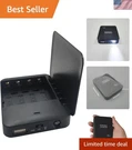 Elegant Portable Phone Charger - Battery Operated Usb Power Bank With Led Light. Fixed Price $10.99.