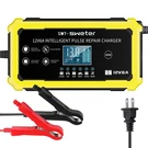 Smart 12V Car Battery Charger 6A Pulse Repair For Atv Boat Lead Acid LIFEPO4. Fixed Price $22.49.