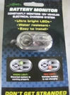 Street 12V Battery Monitor Powersports Universal 480594. Fixed Price $24.99.
