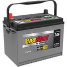 Everstart Platinum Boxed Agm Automotive Battery, Group Size 24F 12 Volt, 710 Cca. Fixed Price $169.99.