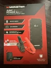 Monster 12V/600A 8000MAH Jump Starter Power Bank W/ Sparkless Smart Cable Sealed. Fixed Price $34.95.