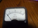 D.c. Volts Gauge From Onan 24 Float Charger #305-0346, 5-00305-0346. Fixed Price $19.95.