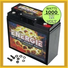 Reikken PR1000 Energie Watt 12 Volt Power Cell 18 Ah Agm Car Audio Battery. Fixed Price $56.95.