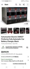 Schumacher DSR127 8-BANK Automatic Battery Charging Station.. Fixed Price $550.00.