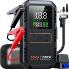5000A Car Jump Starter Air Compressor Portable Power Bank Battery Charger Kit. Fixed Price $71.14.