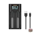 New 21750 21700 Battery Charger Lcd Intelligent 18650 20700. Fixed Price $54.66.