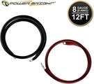 8AWG12 Power Bright High Amperage Copper Set Of Battery Cables - Open Box. Fixed Price $11.98.