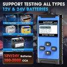 Autophix BAS100 Car Truck 12V 24V 100-1100 Cca Battery Load Tester Analyzer. Fixed Price $32.39.