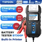 Topdon BT300P 12V 24V Digital Battery Tester With Printer For Car Duty Truck. Fixed Price $79.99.