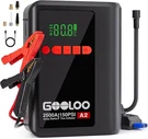 Gooloo A2 8-IN-1 Jump Starter With Air Compressor, Car Battery Booster (up To 8L. Fixed Price $100.44.