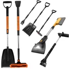 Snow Shovel Kit For Car Emergency Driveway Removal Tool Ice Scraper. Fixed Price $15.69.