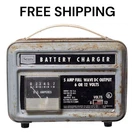 Vintage Sears Battery Charger Or Volt 5.0 608.71290 Oversized Clamps. Fixed Price $48.99.
