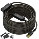 Active Usb Extension Cable 75 Feet, 2.0 To Female Repeater Cord. Fixed Price $31.99.