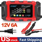 12V Smart Car Battery Charger Automatic LIFEPO4 Repair Maintainer Trickle. Fixed Price $12.49.