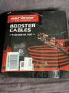 Cartman 4 Gauge 20 Ft Booster Cables. Fixed Price $27.99.
