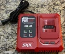 Skil No. QC536001 20V Pwrcore Auto Jump Charger Volt. Fixed Price $36.95.