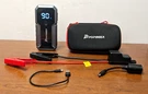 Popdeer PD-J02 Portable Battery Jump Starter W/ Led Flashlight. Fixed Price $64.95.