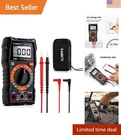 Advanced Digital Multimeter With Battery, Backlight & Double Fuse Safety Design. Fixed Price $24.99.