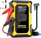 Gooloo A3 3000A Jump Starter W/air Compressor 150PSI Auto-shutoff Booster Yellow. Fixed Price $129.99.