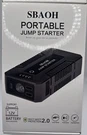 Sbaoh Portable Car Jump Starter Black W Flashlight Battery Charger. Open Box. Fixed Price $52.16.