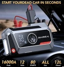 16000A Car Battery Starter Portable Power Pack With Smart Jumper Cables. Fixed Price $69.00.