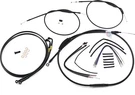 Burly Handlebar Cable/line Kit For 12" Hangers W/o Abs Black #B30-1202. Fixed Price $378.10.