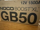 Noco GB50 Boost Xl 1500A Ultrasafe Lithium Jump Starter. New Sealed Box. Fixed Price $144.99.