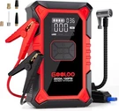 Gooloo A3 Jump Starter With Air Compressor, 3000A Portable Car Battery Booster. Fixed Price $69.99.