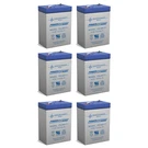 Power-sonic 6VOLT 4.5AH Battery For Hubbell 0120255 Dual-lite 12-255 Pack. Fixed Price $49.99.