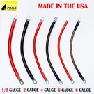 2/0, 1/0 ,4 ,6 8 Awg Gauge Battery Inverter Cables Solar, Rv, Car,. Fixed Price $39.59.