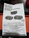Black And Decker Automatic Battery Charger With Engine Start. Fixed Price $60.00.
