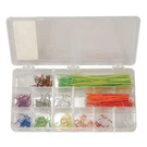 WJW-60B-R Wire Jumper Kit 350 Each 22 Awg, 14 Lengths 10 Colors 25 Of. Fixed Price $31.51.