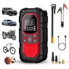 Portable Jump Starter With Air Compressor Car Battery Tire Inflator. Fixed Price $63.99.