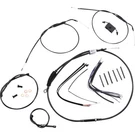 Burly Brand Extended Handlebar Cable Brake Line Kit B30-1229. Fixed Price $310.48.