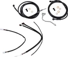 Burly Handlebar Cable/line Kit For 16" Hangers W/abs Black #B30-1186. Fixed Price $314.75.