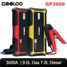 Gooloo Upgraded GP3000 Jump Starter 3000A Peak Car 12V Box. Fixed Price $59.99.