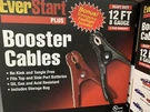 Ever Start Plus Jumper Booster Cables 12FT 8 Gauge Bonus Light & Bag Heavy Duty. Fixed Price $22.99.