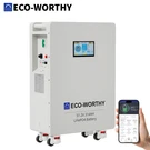 Eco-worthy 16.07KWH 48V 314AH LIFEPO4 Battery Vertical Standing Solar Backup Ups. Fixed Price $1999.99.