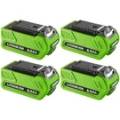 6AH For Greenworks 40V G-max Lithium Battery Pack 29472 29462 29252 20202. Fixed Price $39.89.
