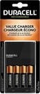 Duracell / Aaa Nimh Battery Value Charger, With 4 Rechargeable Batteries. Fixed Price $23.59.