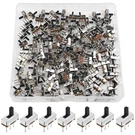 Wmycongcong 150 Pcs 3 Pin Position 1P2T Spdt Vertical Micro Slide Black. Fixed Price $14.75.