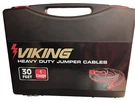 Viking 30FT Power Jumper Cables, 1 Gauge Heavy Duty W/hard Case, Nib!! (wt. Fixed Price $69.98.