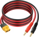 XT60 To 4.0MM Banana Cable 3FT 1M 14AWG Rc Plugs 4MM. Fixed Price $25.38.
