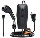 Your At Home - Portable 3.5KW Level 1&2 Charger 20FT. Fixed Price $179.99.