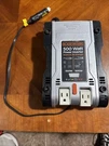 Black + Decker Watt Power Inverter Usb Port PI500P. Fixed Price $39.99.