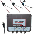 Banshee Lithium LIFEPO4 3 Bay 12V 10A Charger For Boat Tractor Car Motorcycle. Fixed Price $119.90.