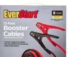 Everstart 8-GAUGE Heavy Duty 12-FOOT Booster Cables. Fixed Price $21.99.