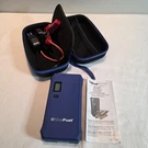 Blue Fuel Portable Car Jump Starter & Power Bank 12V 15000MAH Battery Booster. Fixed Price $39.95.