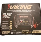 Viking Battery Charger/ Alternator Tester 125 Amp Start Boost 6/12 Volt. Fixed Price $51.11.