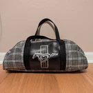 1964-73 Plaid Mustang Tote Bag Scott Drake Small Size. Fixed Price $25.00.